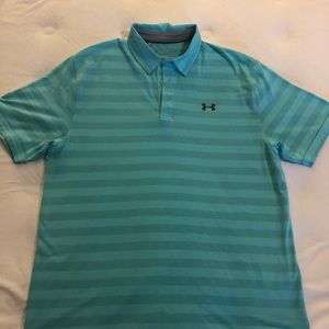 Under armour collared polo shirt size L